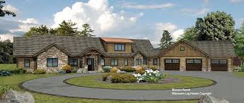 Montero Ranch Timber Home Floor Plan By