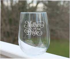 Bride Wine Glass Etched Wine Glasses