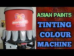Asian Paints Tinting Machine Colour