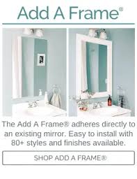 frame my mirror diy mirror frame kits