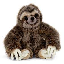 living nature sloth soft toy