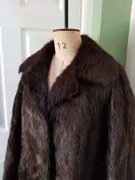 Vintage Ladies Mink Fur Coat Very