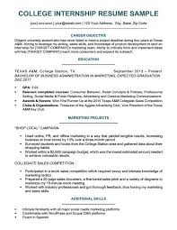 How To Make Resume For College Student Resume Sample