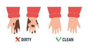 clean dirty vector art icons and