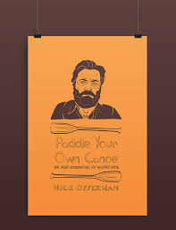 Watch nick offerman and megan mullally hilariously give our gma day audience relationship advice. Paddle Your Own Canoe Minimalist Book Cover On Behance