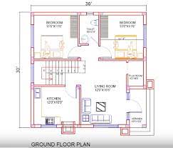 House Plan For 30 Feet By 30 Sq Feet Plot