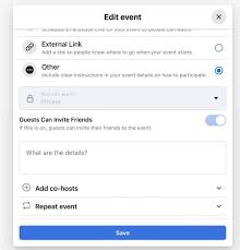 how to invite people to an event on