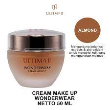 jual ultima ii wonderwear cream make up