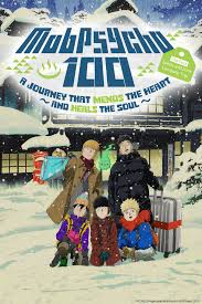 Mob psycho 100's dedication to building complex, nuanced characters who drive the narrative forward and engage with the audience makes it a. Mob Psycho 100 Ii The First Spirits And Such Company Trip Mob Psycho 100 Wiki Fandom