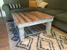 Handmade Reclaimed Wood Rustic Coffee Table By A M Abbott Designs Custommade Com