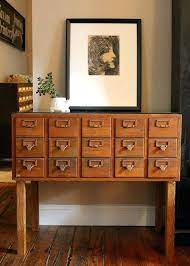 Great for storing and organizing art supplies, photos, business cards, cds, and mail. Old Library Card Catalog For Sale Catalogue Uk Cabinet Calgary Library Card Catalog Vintage Home Library Vintage Library