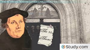 martin luther s 95 theses definition