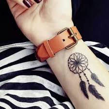 Small dream catcher tattoo behind ear. 75 Dreamcatcher Tattoos Meanings Designs Ideas 2021 Guide