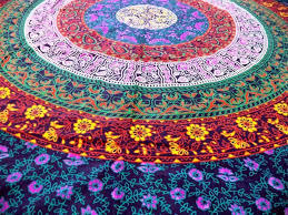 Purple Mandala Wall Hanging Tapestry