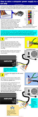 An engine is power up from the batter power which connects to. How To Connect Power A Car Amp In Your Home Diagrams