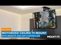 Motorized Ceiling Tv Mount Mi 4224