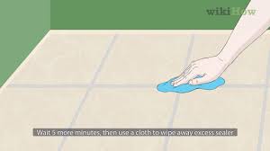 how to seal grout 12 steps with
