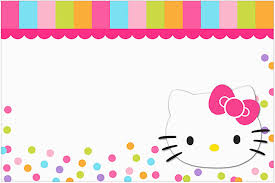 Hello Kitty Birthday Invites Free Printables Hello Kitty