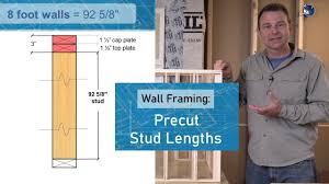 ever wonder why wall framing studs are