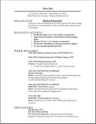 Professional Medical Resume Mysetlist Co