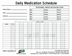 13 Blank Medication Administration Record Sopexample
