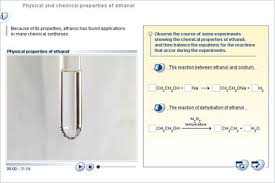physical and chemical properties of ethanol