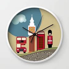 Buy London Wall Clock Big Ben Uk