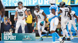 Game report: Jaguars 38, Chargers 10