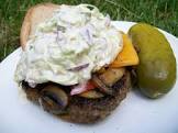 amy s dill pickle and lettuce hamburger   slaw