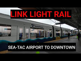 seattle link light rail from sea tac