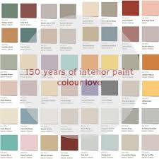 150 Years Of Interior Paint Colour Love