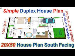 1000 Sq Ft House Plan South Facing