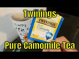 twinings pure camomile tea bag you