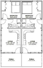 24x30 Duplex Pdf Floor Plan 720
