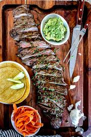 grilled skirt steak recipe with