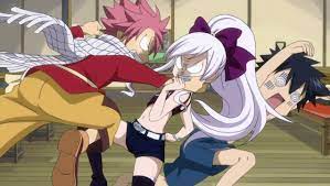 Fairy Tail, Natsu, Mirajane, and Grey | Fairy tail art, Fairy tail images,  Fairy tail guild