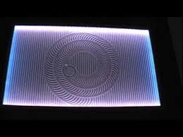 Zen Table Drawing Spiral Pattern