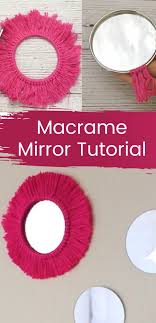 A Macrame Mirror Diy Tutorial