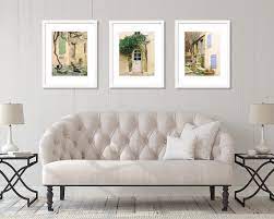 Set Of 3 Prints French Country Decor