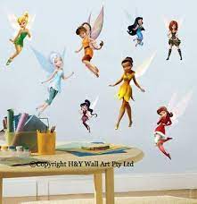 Disney Tinkerbell Fairies Wall Stickers