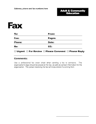 Fax Cover Page Doc Rome Fontanacountryinn Com