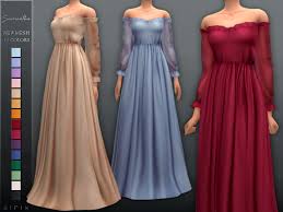 the sims resource samantha dress