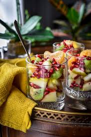 To freeze fruit salad, either put it in one large container if you are planning to use it all at once or individual servings for a quick snack. Winter Fruit Salad Pardon Your French