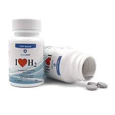I Love H2 Molecular Hydrogen Tablets 60 Capsules Anti Inflammatory Pain Relief Anti Aging Sports Performance Energy Boost