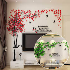 3d Large Tree Arcylic Wall Sticker Room