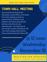 sba town hall meeting rwu law