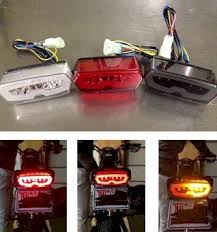 Mph 30127 X Comp Werkes Led Integrated Clear Tail Light 13 17 Honda Grom Grom Sf
