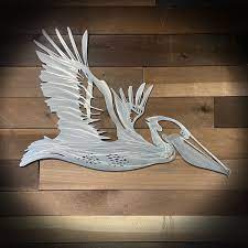 Pelican Metal Wall Art Profusion Usa
