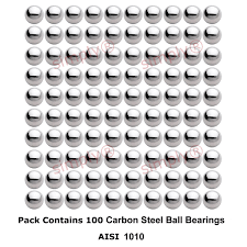 3mm Diameter Grade 1000 Hardened 1010 Carbon Steel Ball Bearings