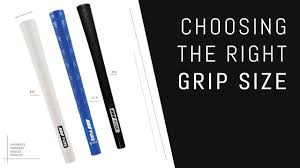 Choosing The Right Grip Size